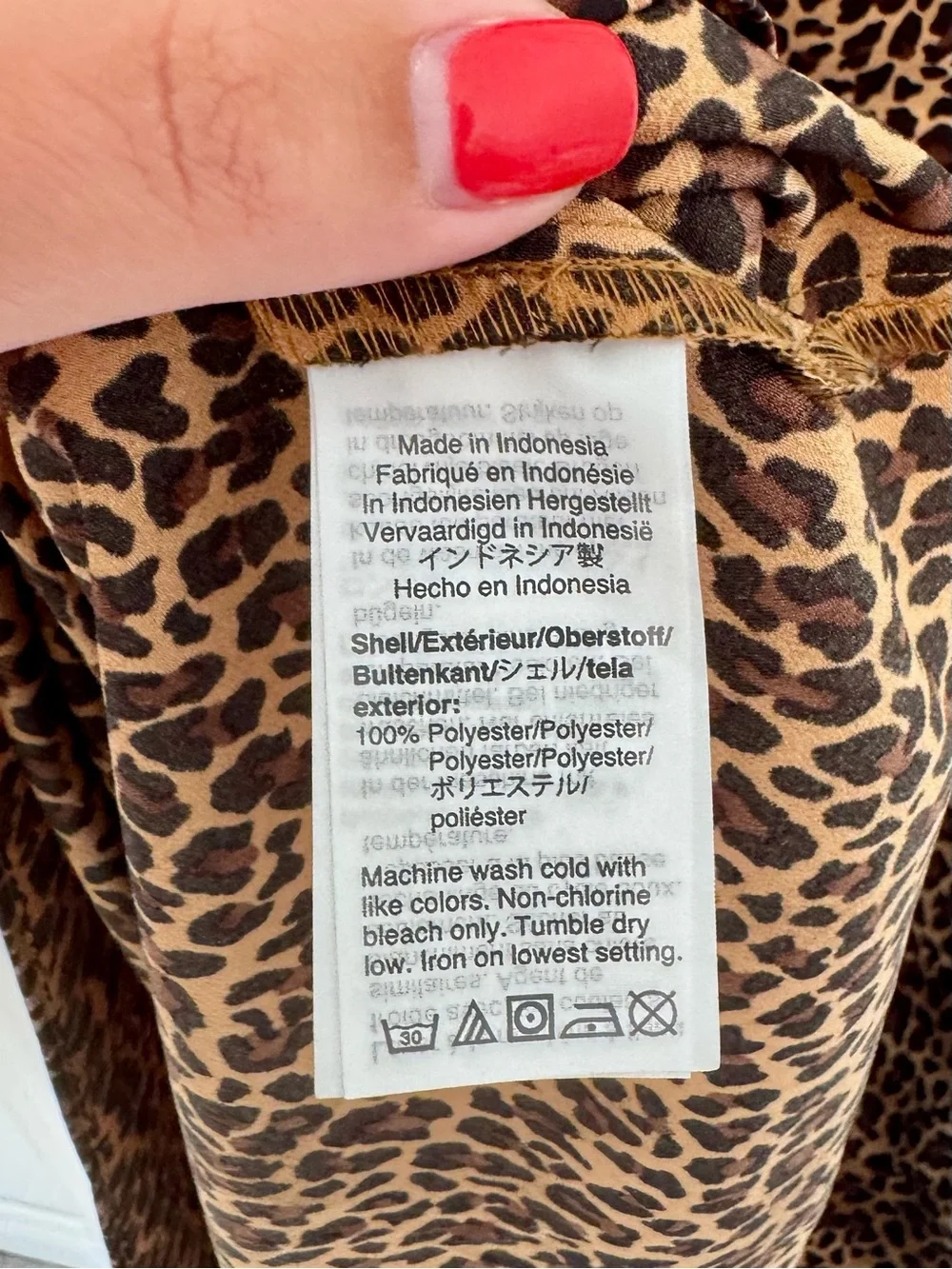 J. Crew Factory |  Leopard-Print V-Neck Midi Slip Dress, Size 10 - EUC
